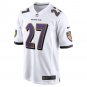 Men's J.K. Dobbins White Baltimore Ravens Away Game Player Jersey