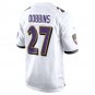 Men's J.K. Dobbins White Baltimore Ravens Game Jersey