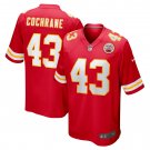 Men's Jack Cochrane Red Kansas City Chiefs Game Player Jersey