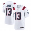 Men's Jack Jones White New England Patriots Game Player Jersey