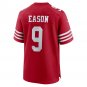Men's Jacob Eason Scarlet San Francisco 49ers Home Game Player Jersey