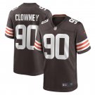 Men's Jadeveon Clowney Brown Cleveland Browns Game Player Jersey