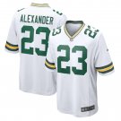 Men's Jaire Alexander White Green Bay Packers Game Player Jersey