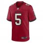 Men's Jake Camarda Red Tampa Bay Buccaneers Game Player Jersey