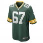 Men's Jake Hanson Green Green Bay Packers Game Jersey