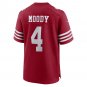Men's Jake Moody Scarlet San Francisco 49ers Team Game Jersey
