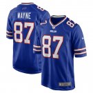 Men's Jalen Wayne Royal Buffalo Bills Team Game Jersey