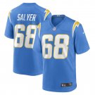 Men's Jamaree Salyer Powder Blue Los Angeles Chargers Game Player Jersey