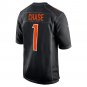 Men's Ja'Marr Chase Black Cincinnati Bengals Game Fashion Jersey