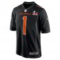 Men's Ja'Marr Chase Black Cincinnati Bengals Super Bowl LVI Bound Game Fashion Jersey