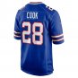 Men's James Cook Royal Buffalo Bills Game Player Jersey