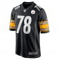 Men's James Daniels Black Pittsburgh Steelers Game Player Jersey