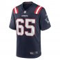 Men's James Ferentz Navy New England Patriots Game Jersey