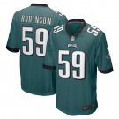 Men's Janarius Robinson Midnight Green Philadelphia Eagles Home Game Player Jersey
