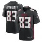 Men's Jared Bernhardt Black Atlanta Falcons Game Player Jersey