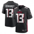 Men's Jared Bernhardt Black Atlanta Falcons Player Game Jersey