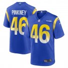 Men's Jared Pinkney Royal Los Angeles Rams Game Player Jersey