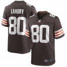 Men's Jarvis Landry Brown Cleveland Browns Game Player Jersey