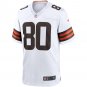 Men's Jarvis Landry White Cleveland Browns Game Jersey