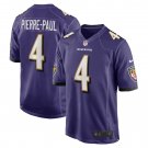 Men's Jason Pierre-Paul Purple Baltimore Ravens Home Game Player Jersey