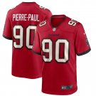 Men's Jason Pierre-Paul Red Tampa Bay Buccaneers Game Player Jersey
