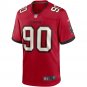 Men's Jason Pierre-Paul Red Tampa Bay Buccaneers Game Player Jersey