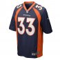 Men's Javonte Williams Navy Denver Broncos Home Game Player Jersey
