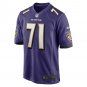 Men's Ja'Wuan James Purple Baltimore Ravens Player Game Jersey