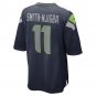Men's Jaxon Smith-Njigba College Navy Seattle Seahawks 2023 NFL Draft First Round Pick Game Jersey