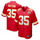 Men's Jaylen Watson Red Kansas City Chiefs Game Player Jersey