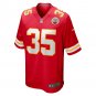 Men's Jaylen Watson Red Kansas City Chiefs Game Player Jersey