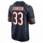 Men's Jaylon Johnson Navy Chicago Bears Game Jersey