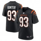 Men's Jeffrey Gunter Black Cincinnati Bengals Game Player Jersey