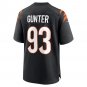 Men's Jeffrey Gunter Black Cincinnati Bengals Game Player Jersey