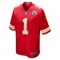 Men's Jerick McKinnon Red Kansas City Chiefs Game Player Jersey