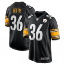 Men's Jerome Bettis Black Pittsburgh Steelers Retired Player Game Jersey
