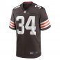 Men's Jerome Ford Brown Cleveland Browns Game Player Jersey