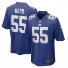 Men's Jihad Ward Royal New York Giants Game Player Jersey