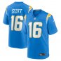 Men's JK Scott Powder Blue Los Angeles Chargers Game Jersey