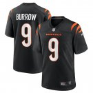 Men's Joe Burrow Black Cincinnati Bengals Game Jersey