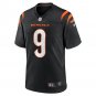Men's Joe Burrow Black Cincinnati Bengals Player Game Jersey