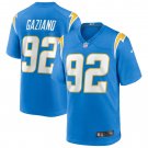 Men's Joe Gaziano Powder Blue Los Angeles Chargers Game Jersey