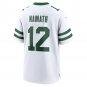 Men's Joe Namath White New York Jets Legacy Retired Player Game Jersey