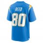 Men's Joe Reed Powder Blue Los Angeles Chargers Home Game Player Jersey