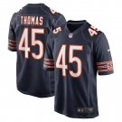 Men's Joe Thomas Navy Chicago Bears Game Player Jersey