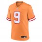 Men's Joe Tryon-Shoyinka Orange Tampa Bay Buccaneers Throwback Game Jersey