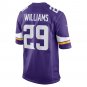 Men's Joejuan Williams Purple Minnesota Vikings Game Jersey