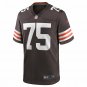 Men's Joel Bitonio Brown Cleveland Browns Game Jersey