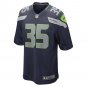 Men's Joey Blount College Navy Seattle Seahawks Game Player Jersey