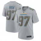 Men's Joey Bosa Gray Los Angeles Chargers Atmosphere Fashion Game Jersey